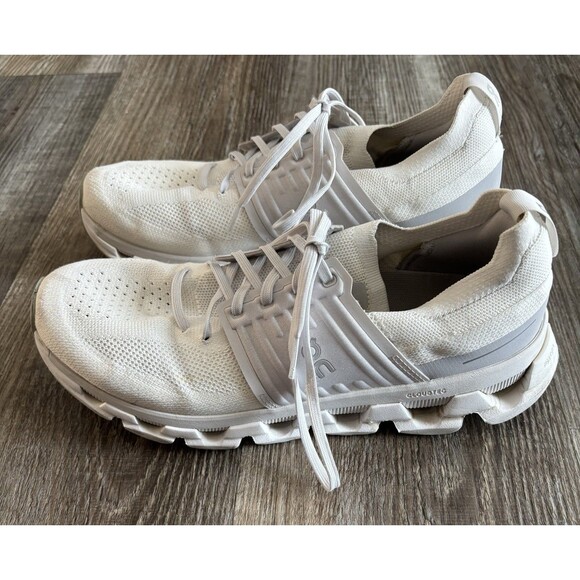 On Cloudswift 3 Road Running Shoes White Frost Lace Up Sneakers Women’s Size 9.5 - Picture 5 of 12